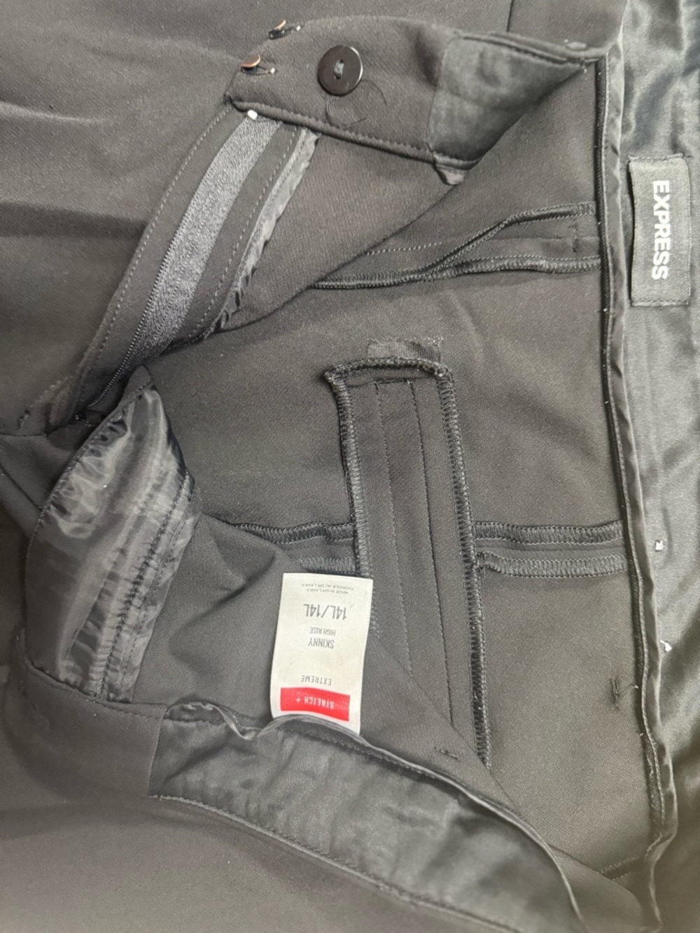 Express dress pants size 14 long - Picture 4 of 6